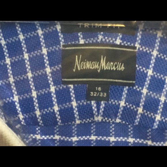 SOLD!!! Neiman Marcus Trim Fit Dress Shirt NWT - Picture 5 of 7